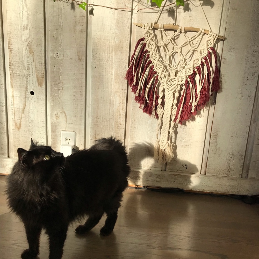 SOLD: Handmade Macrame